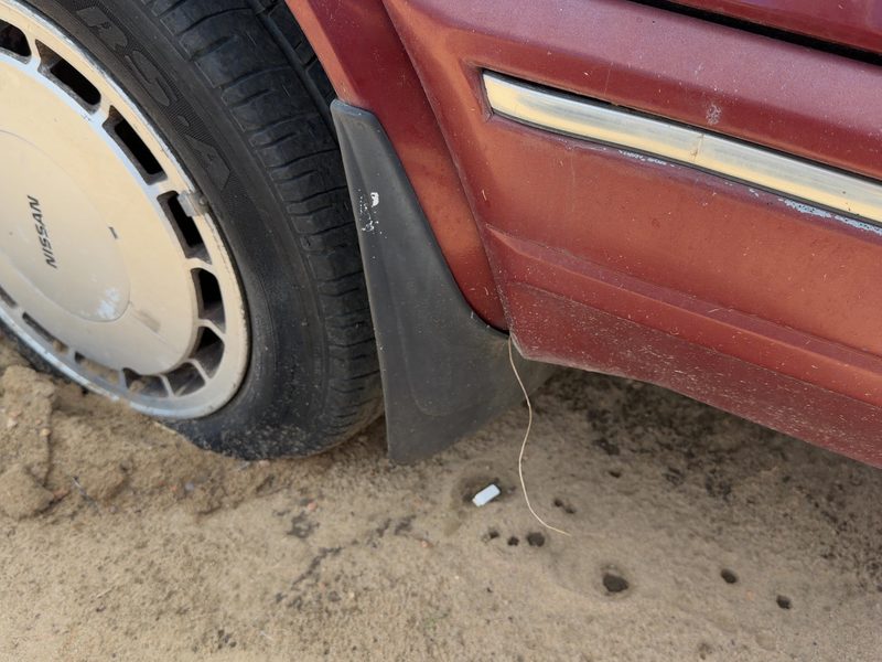 1987 Nissan Maxima Quarter Panel Moulding LH
