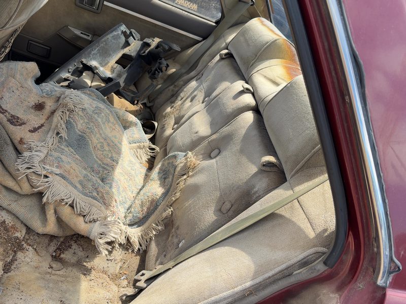 1987 Nissan Maxima Rear Seat Belt RH