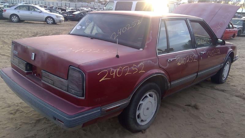 1990 Oldsmobile Eighty-eight (80 & Up) Vehicle Unit Complt.