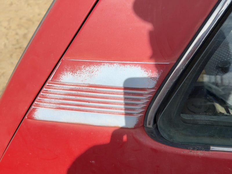 1988 Toyota FX (includes Fx16) Quarter Panel Moulding RH