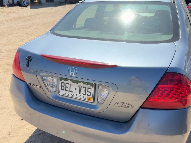 2006-2007 Honda Accord Trunk/Decklid/Hatch/Tailgate
