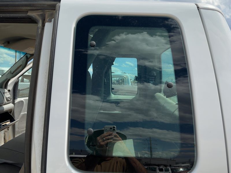 1999-2016 Ford F350 Super Duty Pickup Rear Door Glass/Window LH