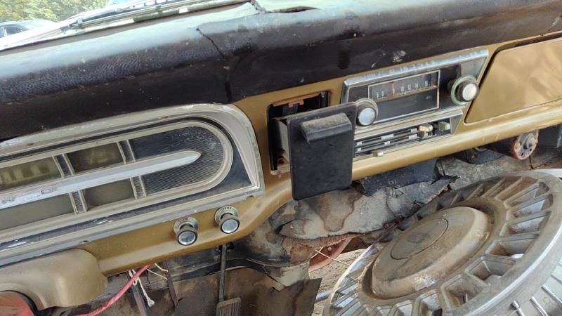 1969 Ford Pickup F100 Series Dash Panel