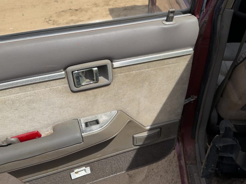 1987 Nissan Maxima Rear Door Trim Panel LH