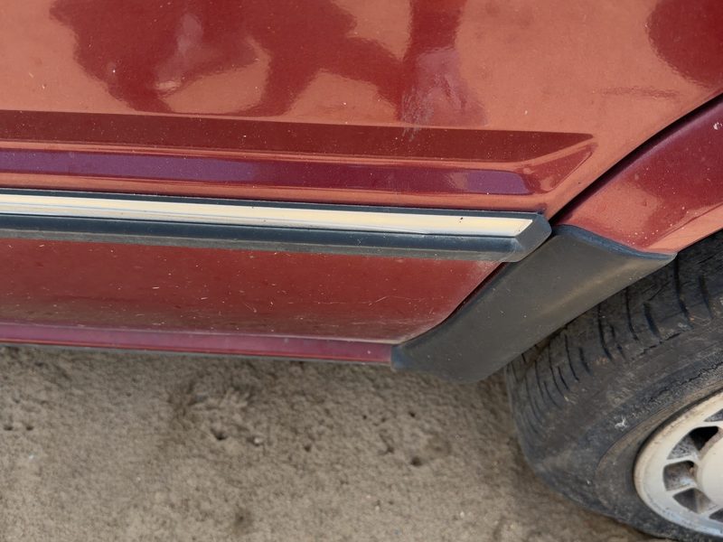1987 Nissan Maxima Rear Door Moulding LH