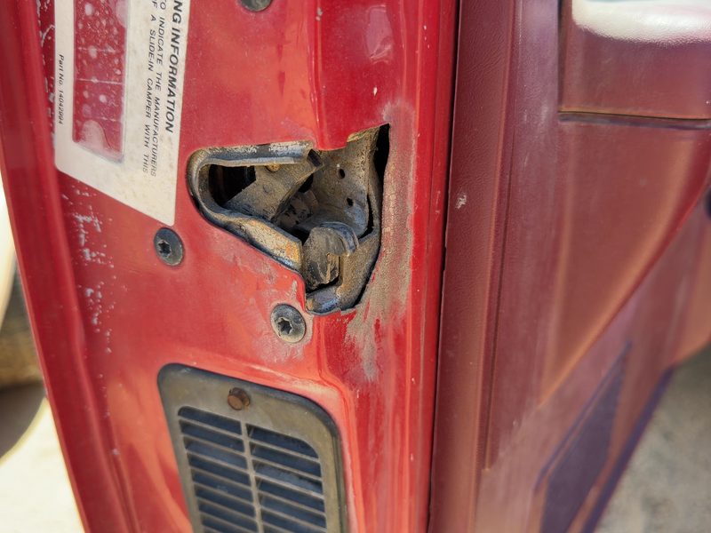 1990 S10/s15/sonoma Pickup Front Door Latch LH