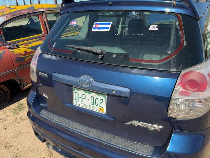2003-2008 Toyota Matrix Trunk/Decklid/Hatch/Tailgate