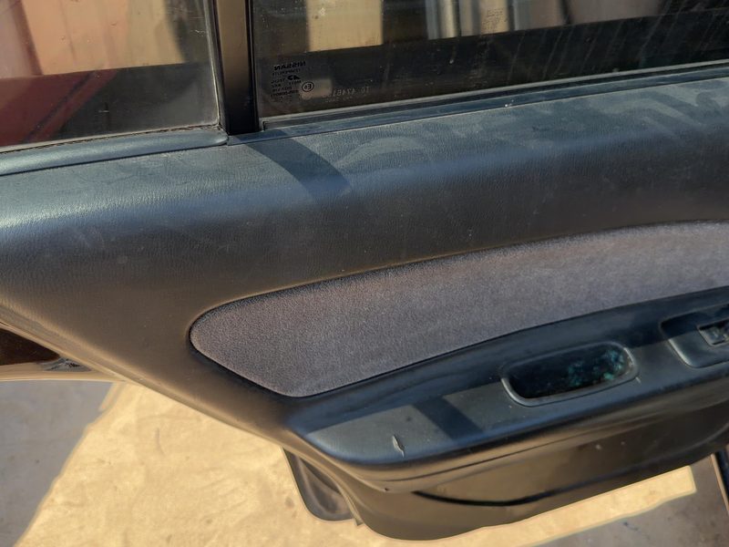 1998 Nissan Maxima Rear Door Trim Panel LH