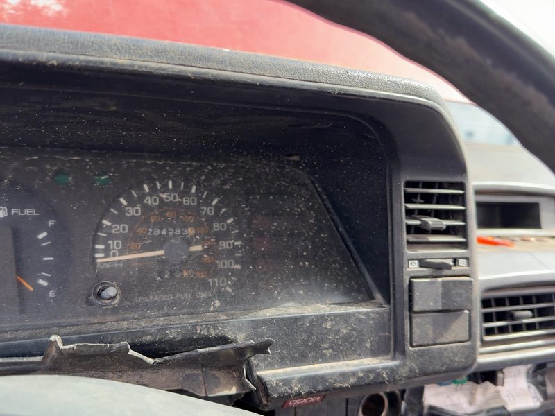 1987-1988 Toyota FX (includes Fx16) Dash Panel