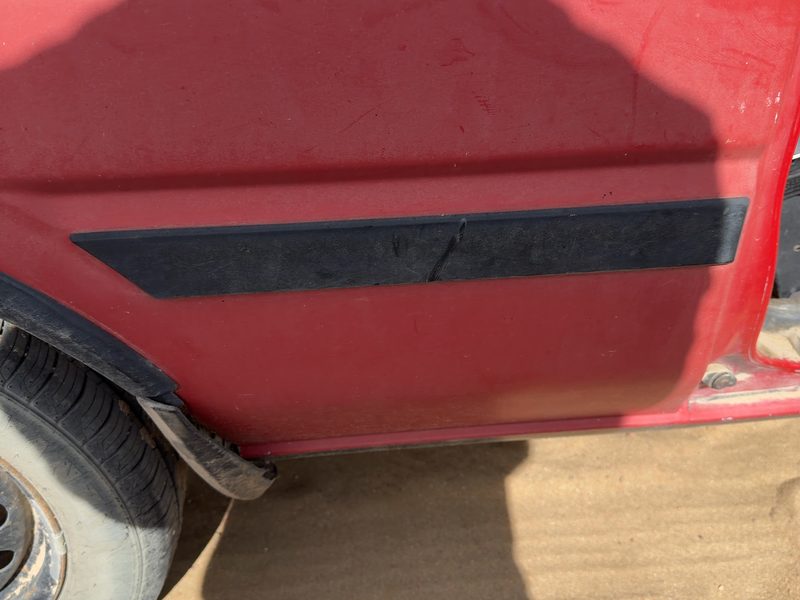 1988 Toyota FX (includes Fx16) Quarter Panel Moulding RH