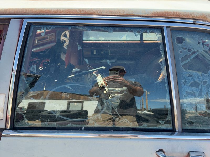 1987-1991 Buick Park Avenue (80&up) Rear Door Glass/Window LH