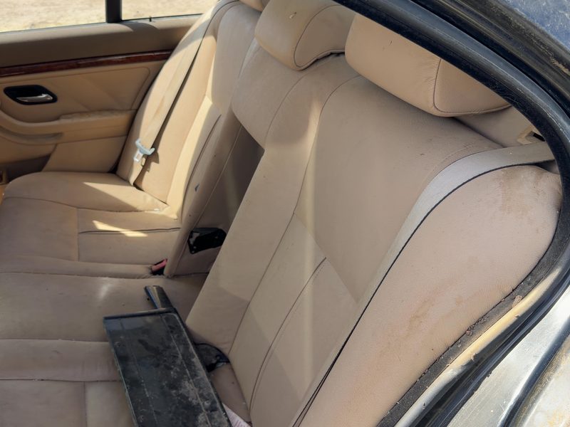 2001 BMW 530i Rear Seat Belt RH