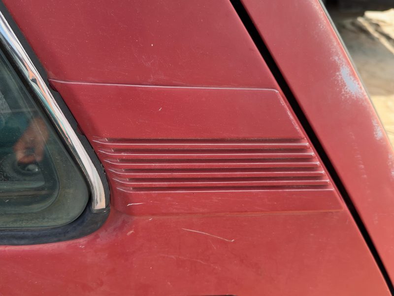 1988 Toyota FX (includes Fx16) Quarter Panel Moulding LH