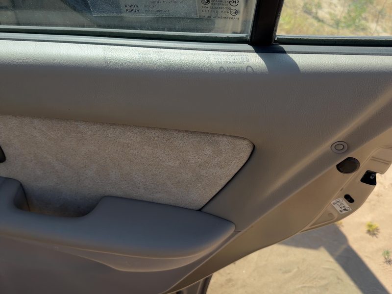 2001-2003 Hyundai Elantra Rear Door Trim Panel RH
