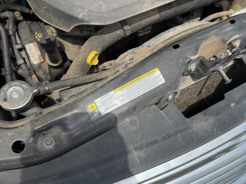 2008-2020 Chrysler Town & Country Radiator Support