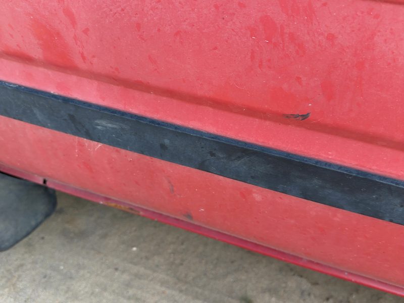1988 Toyota FX (includes Fx16) Front Door Moulding LH