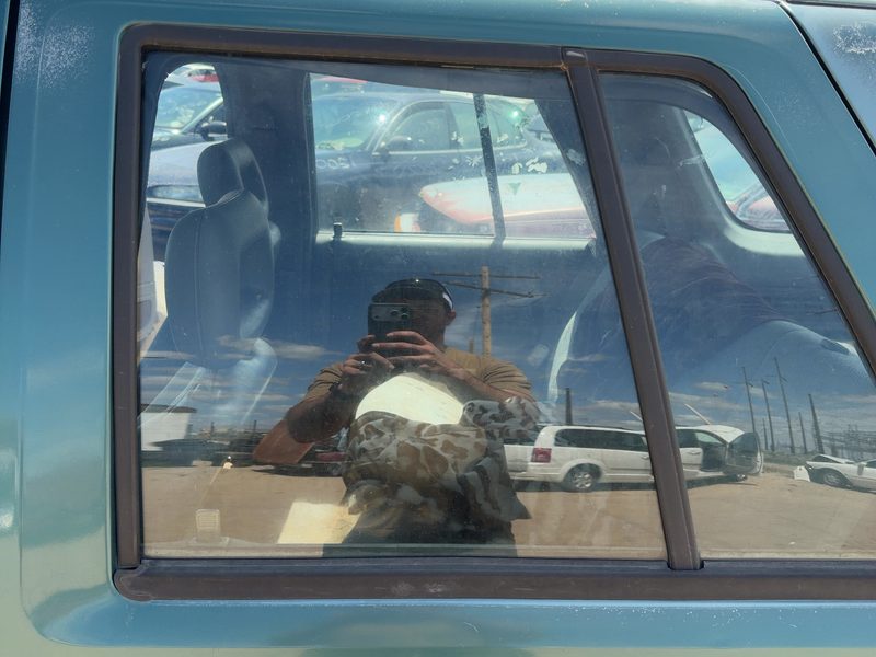 1991-1997 Isuzu Rodeo Rear Door Glass/Window LH