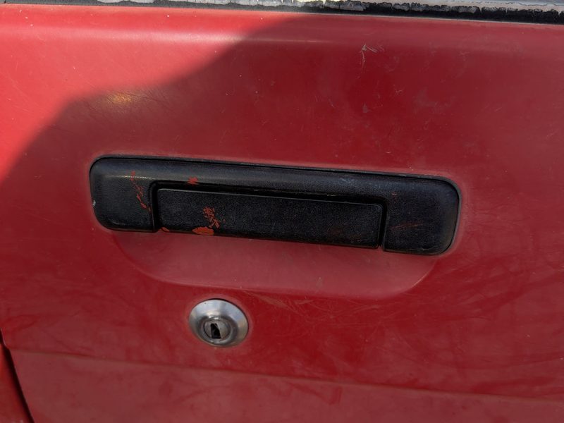 1988 Toyota FX (includes Fx16) Outside Door Handle RH