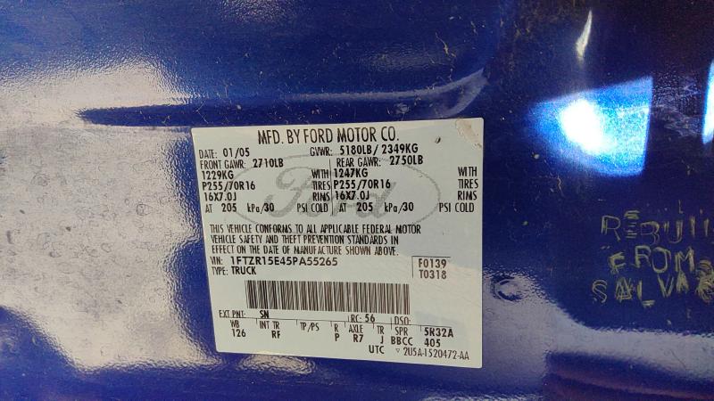1998-2010 Ford Ranger (small Truck) Rear Axle Assy.