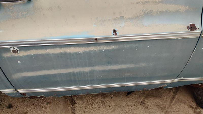 1973 Chevrolet Pickup 10 Series Front Door Moulding RH