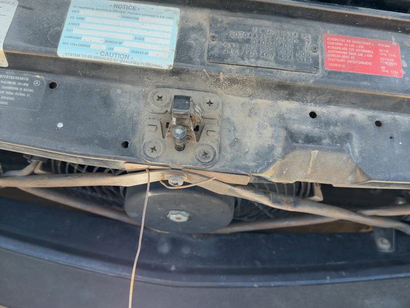 1974-1989 Mercedes 450 Radiator Support