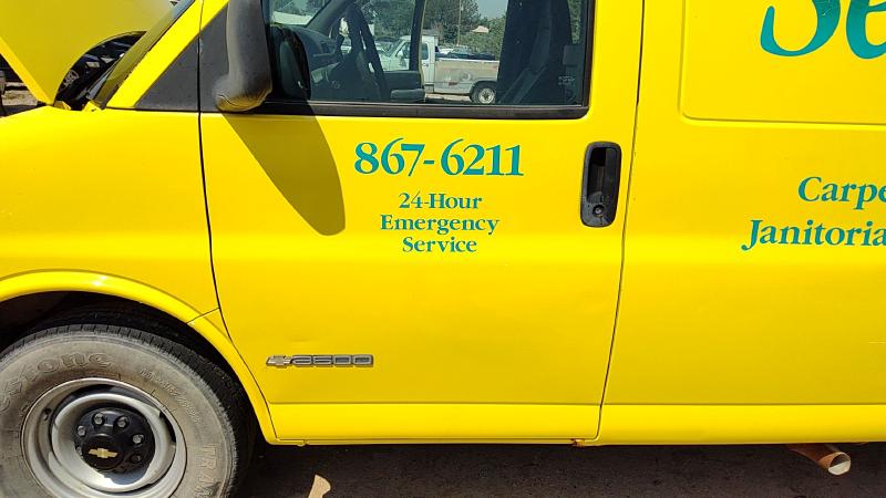 1996-2002 Chevrolet Van Express 3500 Series Front Door LH