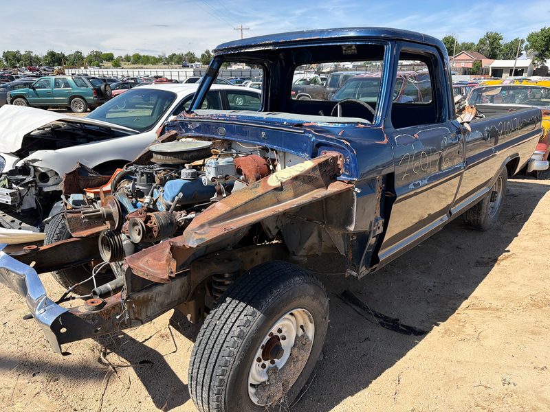 1968 Ford Pickup F250 Series Vehicle Unit Complt.