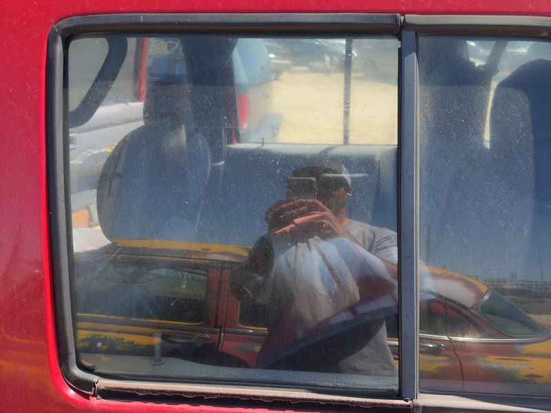 1990-1995 Nissan Pathfinder Rear Door Glass/Window LH
