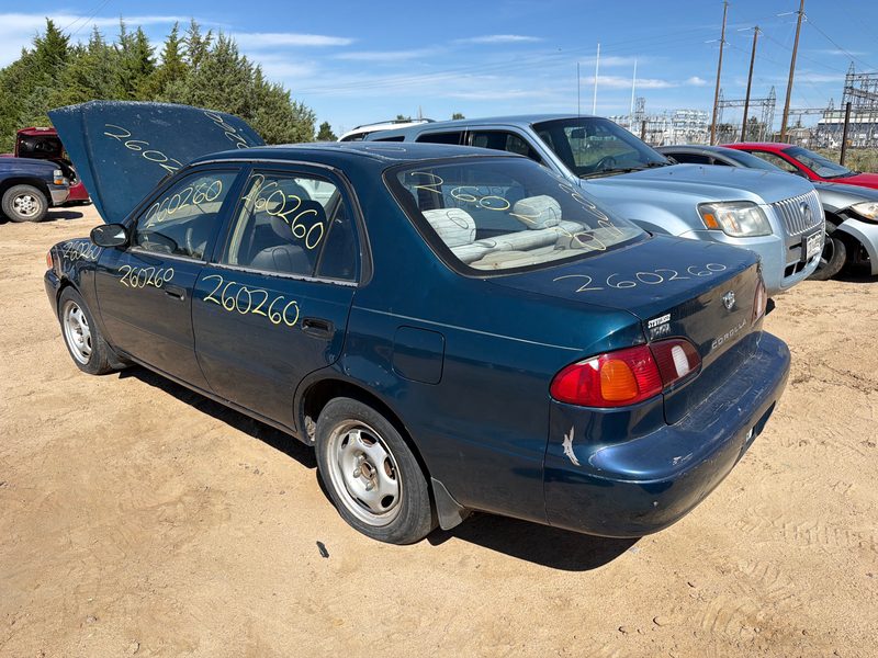1999 Toyota Corolla (also See FX 87-88) Wire Harness (Dash)