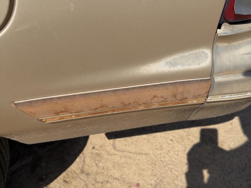 1993 Buick Century Quarter Panel Moulding LH
