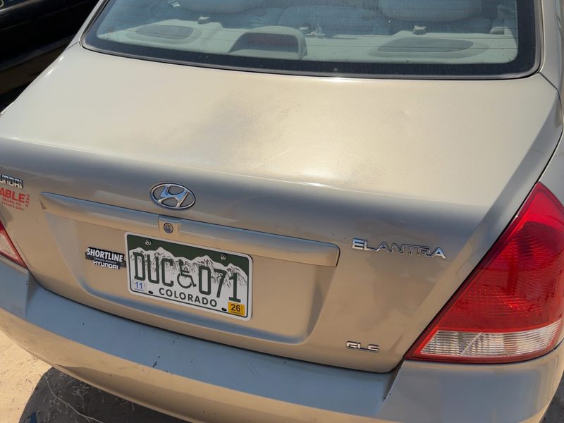 2001-2003 Hyundai Elantra Trunk/Decklid/Hatch/Tailgate