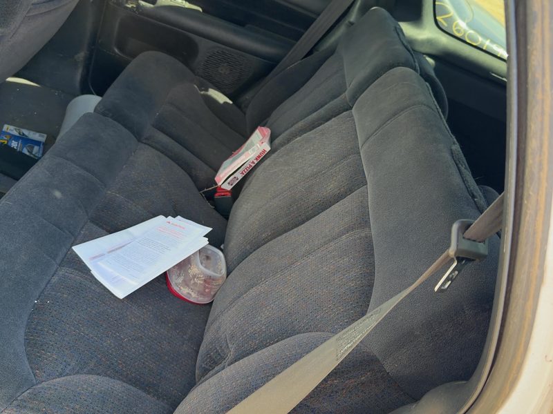 2001 Blazer S10/jimmy S15 Rear Seat Belt RH