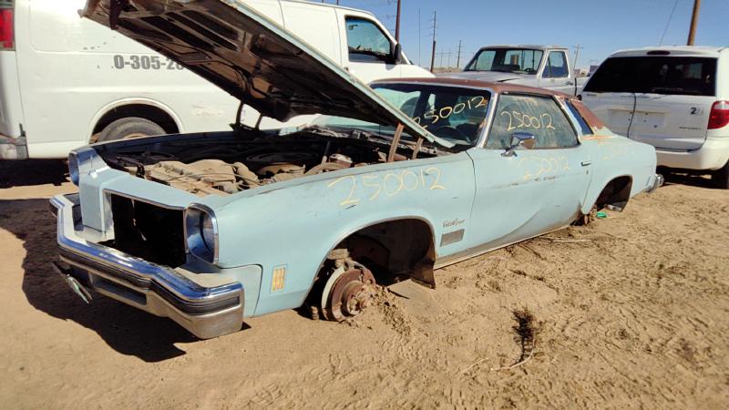 1975 Cutlass (also See Calais 85-88) Vehicle Unit Complt.