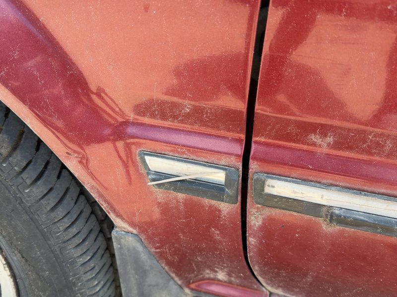 1987 Nissan Maxima Fender Moulding LH