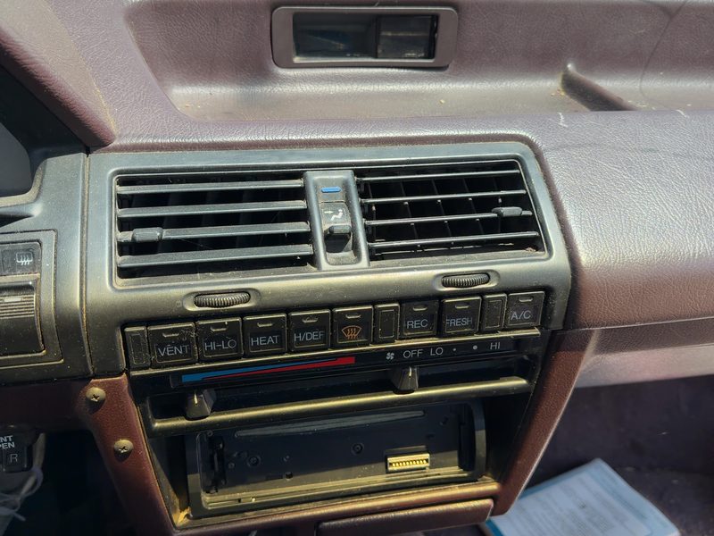 1988-1989 Honda Accord Dash Panel