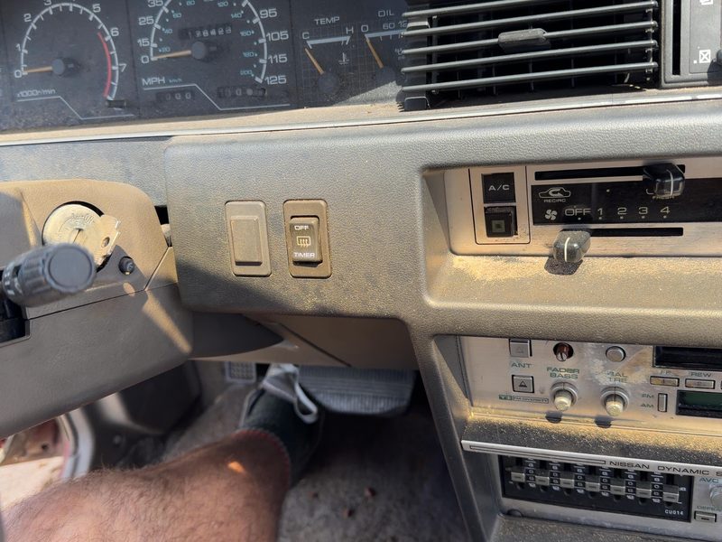 1987-1988 Nissan Maxima Dash Panel