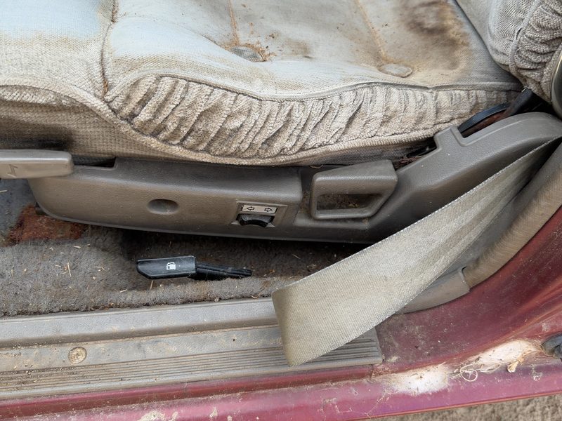 1987 Nissan Maxima Seat Track LH