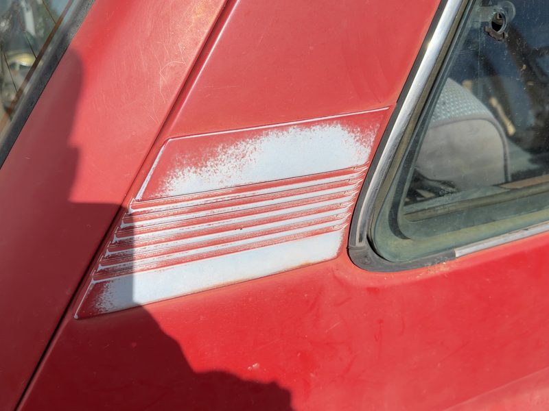 1988 Toyota FX (includes Fx16) Quarter Panel Moulding RH