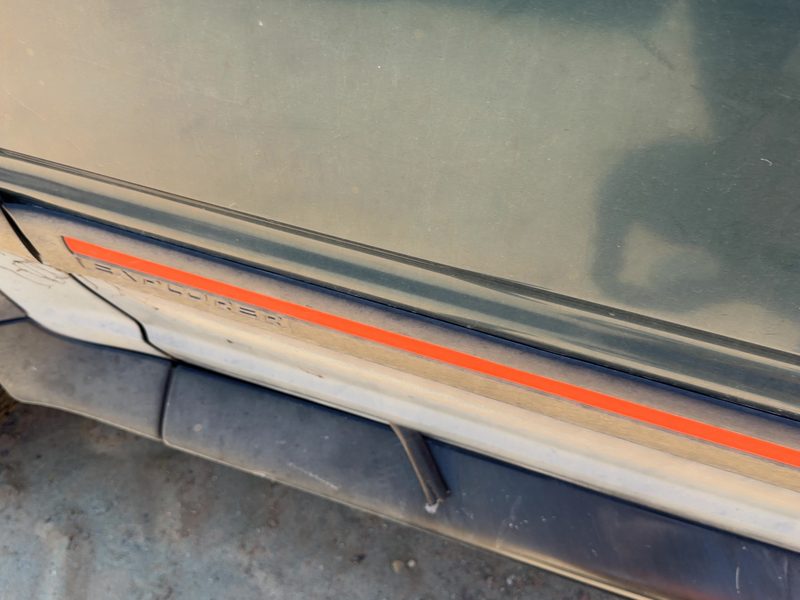1994 Explorer Front Door Moulding LH