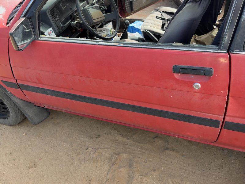 1987-1988 Toyota FX (includes Fx16) Front Door LH