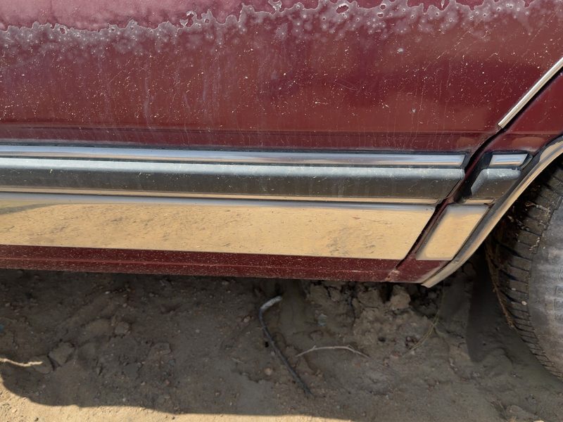 1986 Buick Park Avenue (80&up) Rear Door Moulding LH
