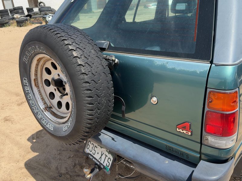 1994-1997 Isuzu Rodeo Trunk/Decklid/Hatch/Tailgate