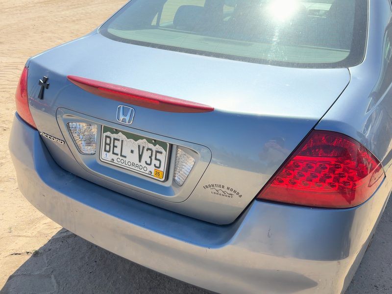 2006-2007 Honda Accord Trunk/Decklid/Hatch/Tailgate