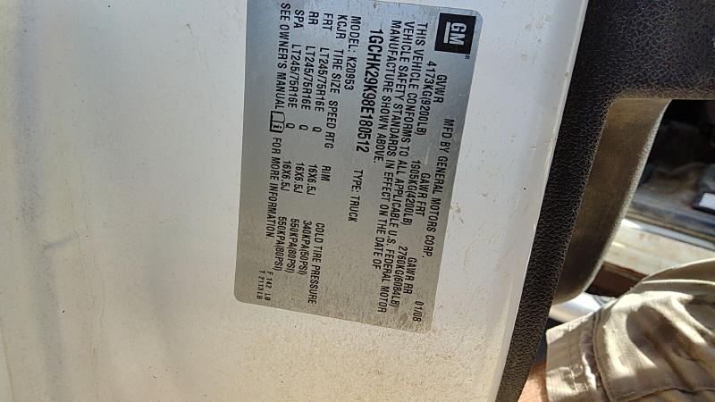 2008 Chevrolet 2500 Silverado Pickup Vehicle Unit Complt.