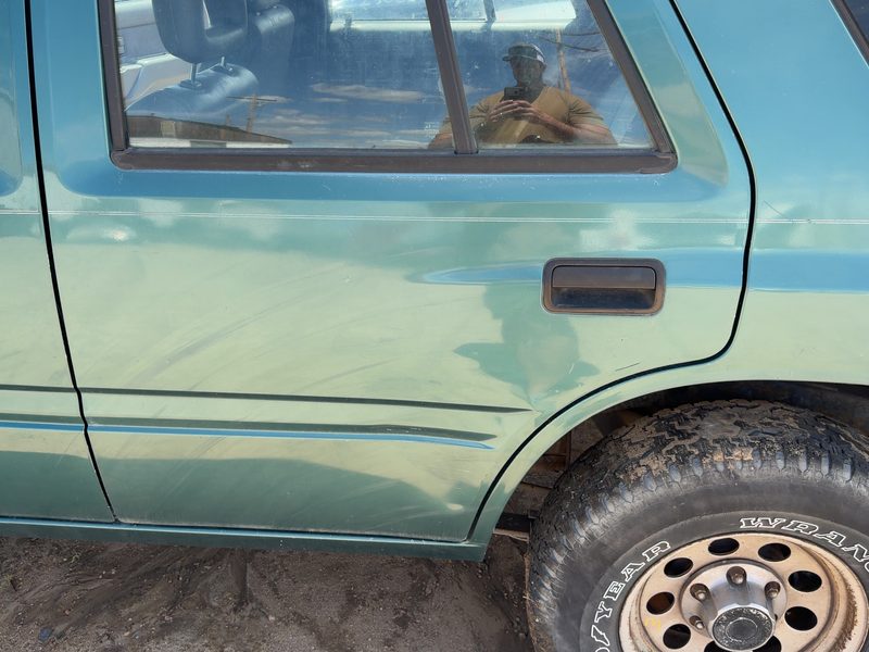 1991-1997 Isuzu Rodeo Rear Door LH