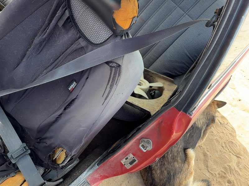 1988 Toyota FX (includes Fx16) Front Seat Belt LH