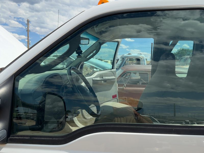 1999-2012 Ford F350 Super Duty Pickup Front Door Glass/Window LH