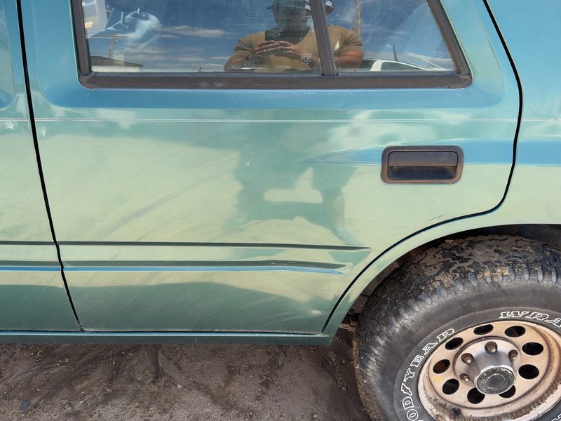 1991-1997 Isuzu Rodeo Rear Door LH