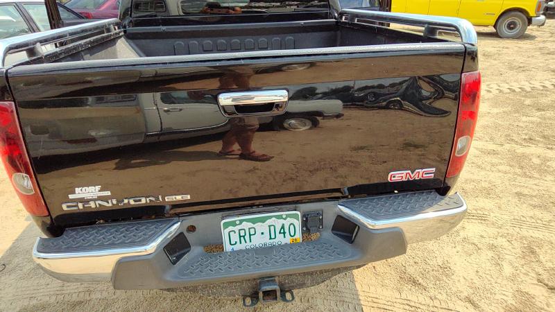 2012 GMC Canyon Trunk/Decklid/Hatch/Tailgate