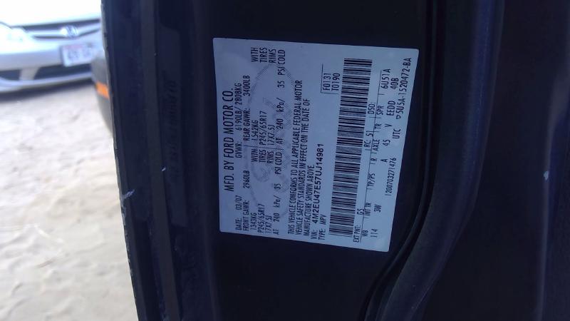 2007 Mercury Mountaineer Vehicle Unit Complt.